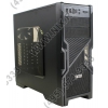Minitower FOX <9605BK> Black ATX 550W (24+4+6пин),  с окном