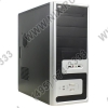 Miditower FOX <5815BS> Black-Silver  ATX 450W (24+4+6пин)