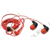 Наушники SONY MDR-EX37B-R Red  (шнур 1.2м)