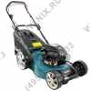 Makita <PLM4616> Газонокосилка бензиновая (1990W, нож 46 см, срез 30-75  мм, травосборник)
