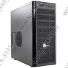 Miditower  Cooler Master <RC-610-KKP500> Centurion 6  Black&Black  500W  (24+2x4+6пин)