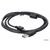 Кабель USB AM - microB( microUSB M) LINKERR 1.8м, медь+феррит