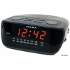 Часы с радиоприемником SUPRA SA-36FM black red