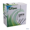 Кабель Aopen ANC614-57CU  CAT6_4X2X0.57MM_305M  Cu 0.5 mm