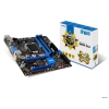 Мат. плата MSI B85M-G43 <S1150, iB85, 4*DDR3, 2*PCI-E16x, SVGA, DVI, HDMI, DP, SATA III, USB 3.0, GB Lan, mATX, Retail>