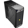 Корпус Aerocool Vs-92 Black Edition (чёрный), ATX, без БП, 2х USB 3.0, температурный дисплей, фильтр от пыли для БП, 1x 120мм black fan. (EN52117)