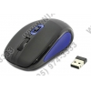OKLICK Wireless Optical Mouse <425MW> <Black-Blue> (RTL)  USB  4btn+Roll  <748199>