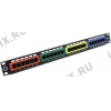 Patch Panel 19" 1U UTP 24 port кат.5e  5bites <LY-PP5-09> разъём  KRONE&110 (dual IDC)