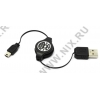 5bites <UC5008-008R> Кабель USB2.0 AM--mini-B  5P  0.8м  retractable