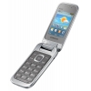 Мобильный телефон Samsung GT-C3592 серебристый титан раскладной 2Sim 2.4" 240x320 2Mpix BT GSM900/1800 GSM1900 MP3 FM microSDHC max32Gb (GT-C3592TSASER)