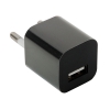 Зарядное устройство/адаптер питания USB от эл.сети Orient PU-2301, выход 5В/1000мА, черный