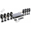 KGUARD <NS801-8CW214H-w/oHDD> (DVR 8 Video In, 200FPS,LAN,USB2.0,RS-485 + 8  cam мет,защ F=3.6,24LED)
