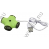 CBR <CH100 Green> USB2.0 Hub  4 port