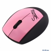 Мышь CBR Simple S4 Pink, оптика, 1000dpi, эргон., глянец+софттач, USB