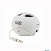 Мини аудио система CBR  1.0, CMS-100 White, 3Вт, Li-Ion, мобильная, регул. громк. (CMS 100 White)