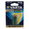 Аккумулятор VARTA AAA 1000 мА-ч блистер 2шт 05703301402 (5703301402)