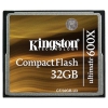 Карта памяти Compact Flash 32Gb Kingston Ultimate 600x (CF/32GB-U3)