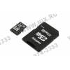 Silicon Power <SP016GBSTHBU1V10-SP> microSDHC Memory Card 16Gb UHS-I U1  + microSD-->SD Adapter