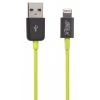 Кабель Ifrogz UniqueSync Lightning-USB лайм 1m (IF-SYC-LIM)