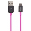 Кабель Ifrogz UniqueSync Lightning-USB розовый 1m (IF-SYC-PNK)