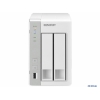 Сетевой накопитель QNAP TS-220  Сетевой накопитель с двумя отсеками для жестких дисков. Marvell 1,6 ГГц