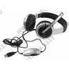 Наушники с микрофоном mediana HS-334UV (с регулятором громкости, USB,  вибрация, шнур 2м)