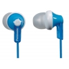 Наушники вкладыши Panasonic RP-HJE118GUA 1.1м белый/голубой проводные (в ушной раковине)