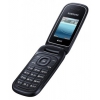 Мобильный телефон Samsung GT-E1272 черный раскладной 2Sim 1.77" 128x160 GSM900/1800 MP3 FM (GT-E1272LKASER)