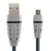 Кабель USB Bandridge BCL4902 USB A(m)/USBmicro B(m) (2м)