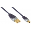 Кабель Bandridge SCL4402 USB A(m)-miniUSB(m) 2m