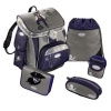 Ранец школьный Seven Seas PREMIUM с аксессуарами, 5 предметов, серый/синий, Sammies by Samsonite (H-103128)