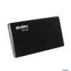 Внешний HDD бокс SVEN  SE-202, 2.5", алюм., безвинтовой, черный (SV-07100202)