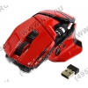 Mad Catz M.O.U.S.9 Bluetooth Laser Mouse <Red>  990dpi  (RTL)  <-MCB437150013>
