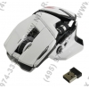 Mad Catz M.O.U.S.9 Bluetooth Laser Mouse <White> 990dpi  (RTL) <-MCB437150001>