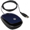 Мышь HP X1200 синий оптическая (1200dpi) USB (2but) (H6F00AA)