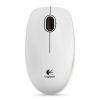 Мышь Logitech B100 белый оптическая (800dpi) USB (2but) (910-003360)