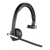 Наушники с микрофоном Logitech Wireless Headset Mono H820e (981-000512) черный беспроводные моно
