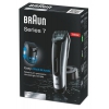 Триммер Braun BT7050 серебристый (насадок в комплекте: 2шт) (81446003)