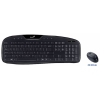 Беспроводные клавиатура и мышь Genius KB-8005, клавиатура: 6 горячих клавиш, black; оптическая мышь: 1200 dpi, 3 кнопки, black, Colour box (G-TT KB-8005 Blk)