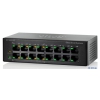 Коммутатор Cisco SF100D-16P-EU 16-портовый 10/100 PoE Desktop Switch