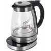 Чайник электрический Polaris PWK 1714CGLD 1.7л. 2200Вт черный (корпус: стекло)