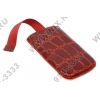 Чехол с ремешком Time для Samsung Wave Y S5380, Galaxy Mini 2 S6500, Nokia Asha 309  (красный) <757501>