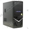 Miditower FOX <5826BS> Black-Silver ATX  450W (24+4+6пин)