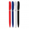 Шариковая ручка GLIDE COLOR, белый корпус, хромированные детали (1296)