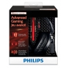 Наушники с микрофоном Philips SHG7980/10 черный/красный 2м мониторы оголовье