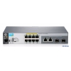 Коммутатор HP 2530-8-PoE+ (J9780A) Управляемый коммутатор 2-го уровня с 8 портами 10/100 PoE+ и 2 портами двойного назначения
