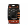 Мышь Denn DOM416B  USB, черный цвет, оптика, 3 кнопки, 800 DPI, 1,5 м