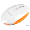 Мышь Denn DMC920WO  Мини донгл, ударопрочный пластик с матовым покрытием, ресивер с функцией подавления помех 2,4 GHz, технология сохранения энергии с