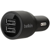 Автомобильное зарядное устройство Belkin 2x2.1A + Apple 30-pin cable черный (F5L102cw)