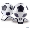 Мини аудио система Perfeo "Football Speaker", 2.0, 2х1 Вт, чёрн/бел, USB (PF-2014-B/W)